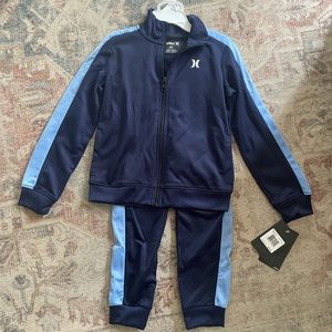 NWT Hurley 4T boys blue tracksuit